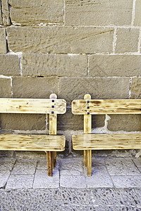 旧木板椅风化椅子长椅物品坡度硬木休息板条设计师木头图片