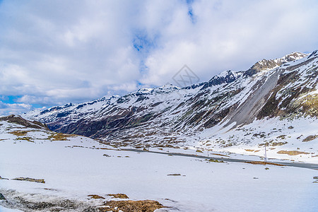 阿尔卑斯山 弗利拉帕斯 达沃斯 格劳布伦登 西爬坡地平线顶峰旅行假期城市高度旅游冰川首脑图片