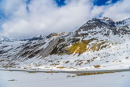 阿尔卑斯山 弗利拉帕斯 达沃斯 格劳布伦登 西旅行自由天空全景城市冰川高度场景地平线爬坡图片