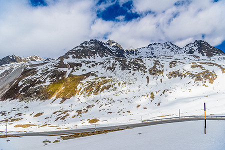 阿尔卑斯山 弗利拉帕斯 达沃斯 格劳布伦登 西冰川首脑蓝色地平线岩石旅行风景爬坡天空旅游图片
