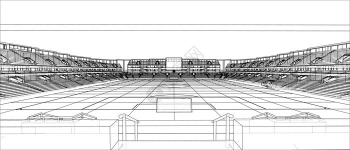 足球场素描白色绘画艺术袜子框架插图场地锦标赛运动建筑学图片