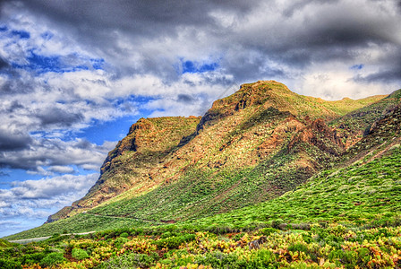 加那利岛Punto Teno灯塔附近Tenerife西北西北海岸全景旅行风景晴天旅游假期顶峰高山环境石头图片