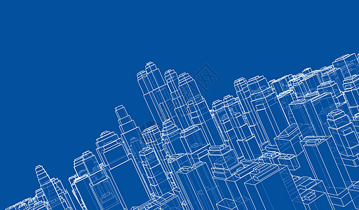 线框样式 韦克托住宅办公室景观框架金属商业绘画工程城市公寓图片