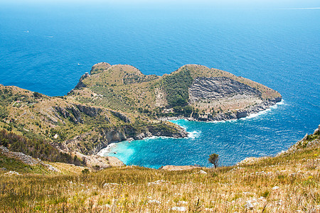 索雷托半岛的伊莱安托湾步道投资旅行总站假期海景蓝色小路海洋村庄图片