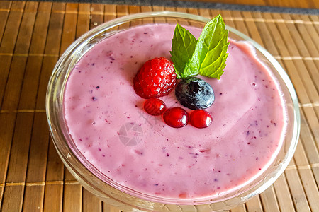 蓝莓奶昔健康食品向日葵高清图片