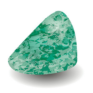 东陵 圆角三角形 宝石矿物 半透明的原石 石头层和面的纹理 地质采矿科学珠宝商图片