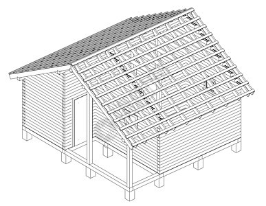 小房子的模样草图建筑师建造财产海拔住宅建筑学地面住房工程图片