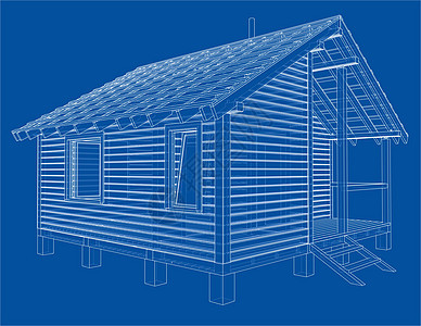 小房子的模样3d建造地面草图建筑师工程项目住宅公寓建筑图片