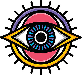 上帝的一只眼睛 宗教标志 符号 标志 logotyp流行音乐标识社区流行艺术图片