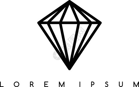 钻石珠宝宝石标志标志标识矢量艺术身份魅力品牌公司三角形技术科学办公室图片