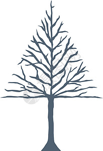 秃树标志符号日志图片
