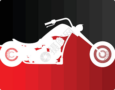 自定义直升机摩托车主题 矢量艺术徽标背景图片