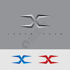 字母表字母 x 标志标识标识金属钢模板身份力量金属品牌背景图片