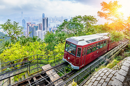 维多利亚·佩克崔姆在香港的景象图片