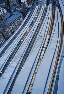 伦敦铁路火车金属灰色历史建筑学运输地标旅行建筑首都图片