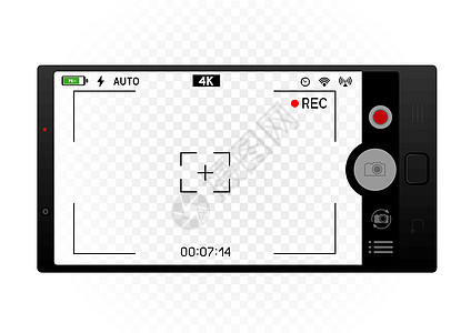 智能手机相机查看显示器模板图片
