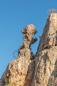 在Dwarsrivier附近的许多妻子岩层图片