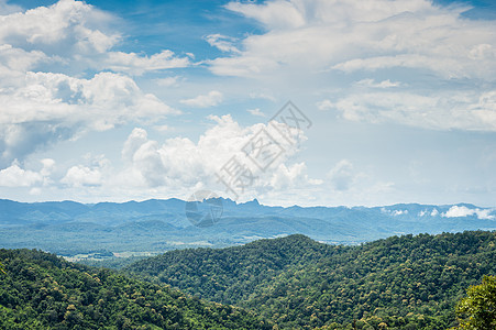 山绿色森林和云彩sk风景云景天气自由艺术多云气候蓝色荒野天空天堂图片