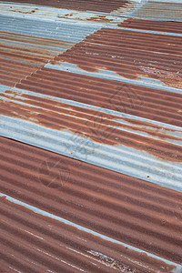 锌屋顶底底铜板盘子条纹棕色建造瓦楞栅栏墙纸床单风化镀锌图片