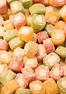 传统奥托曼土族美味甜食小吃软糖孩子市场庆典文化甜点情调坚果糖果图片