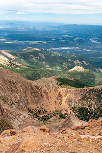 科罗拉多州侵蚀旅行岩石一氧化碳历史性景点环境风化悬崖花岗岩图片