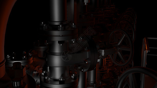 金属管道和阀门化学品压力炼油厂加热器蒸汽机器活力工程燃料锅炉图片
