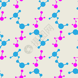 无缝模式原子结构分子模型科学打印图片