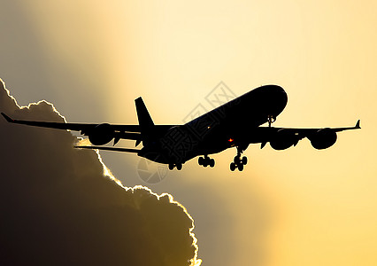 日落时空后起飞客机的起飞日出假期商业蓝色气氛平民喷射活力货物旅游图片