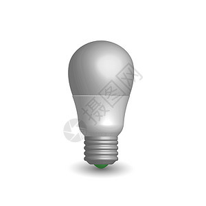 3d 矢量图中的 LED 灯泡节能发射标识荧光绘画材料照明力量活力网络图片