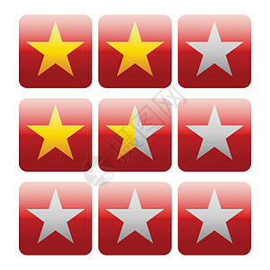 带有 3 颗星的星级评级图形 用于顾客审查排行表决评分投票班级速度评价质量图片