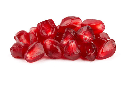 石榴食物甜点宏观红色热带种子谷物水果异国情调图片