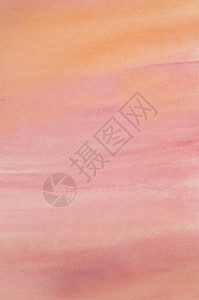 粉和金水彩色背景女性化静音艺术品绘画插图水彩粉色图片