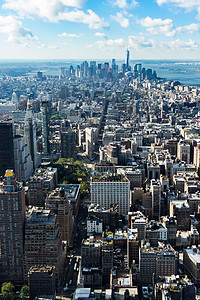 浏览曼哈顿市中心纽约摩天大楼图片