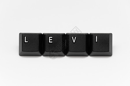不同年份字名键盘黑键拉丁字母钥匙正方形字体插图英语打字机白色技术图片