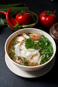 山鸡汤盘子面条餐厅雄鸡美味肉汤文化马来语蔬菜烹饪图片