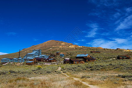 标准矿山和米尔 博迪幽灵城 加利福尼亚州图片