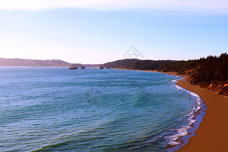 美利坚合众国加利福尼亚州太平洋海岸的美丽景色背景图片