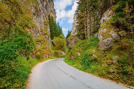 罗多波山公路峡谷路线顶峰沥青高地旅行岩石悬崖山沟山脊图片