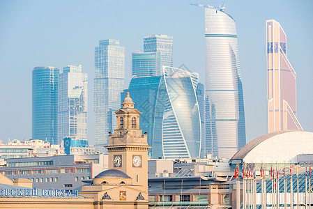 莫斯科市和俄罗斯莫斯科基辅站景点图片