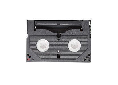白色背景的小型 DV 磁带录音机技术贮存工作室dv录像带电视视频摄像机相机图片