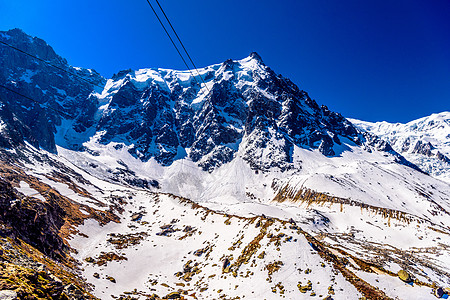 法国阿尔卑斯 上萨瓦伊 勃朗山奢华旅行迷笛场景冰川全景假期滑雪首脑顶峰图片
