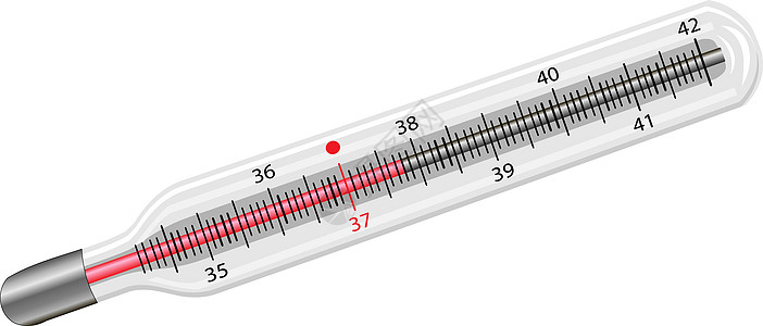 温度计医疗仪器制作图案矢量图插图测试电子展示发烧保健寒冷科学医学等距图片