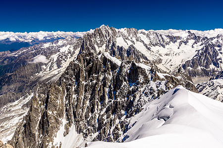 法国阿尔卑斯 上萨瓦伊 勃朗山地块首脑冰川岩石季节顶峰旅行滑雪迷笛旅游图片