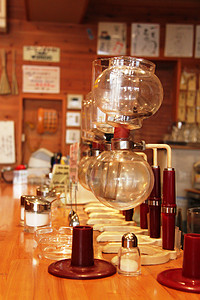 空空的雅山吸水咖啡酿咖啡器咖啡师杯子分子酒吧酿酒师玻璃食堂酿造压力咖啡机图片