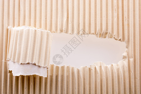 卷起撕破纸折痕皱纹纸盒白色床单图片