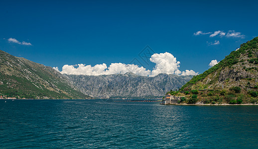 黑山科托尔湾丘陵游艇海景旅行血管旅游运输建筑学渡船峡湾图片