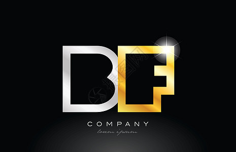 bf b f 组合 用于徽标图标 des图片