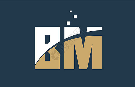 黄白蓝色字母字母组合 BM BB M(l)背景图片