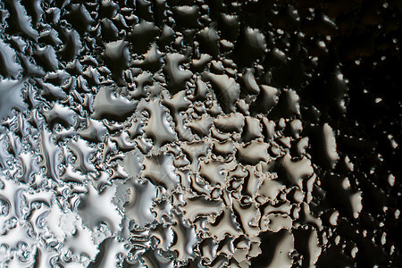 背景覆盖着水滴在特写你水分反射生活圆形环境液体波纹水纹水珠玻璃图片