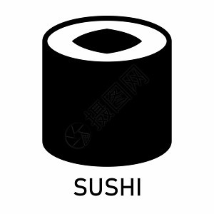 寿司图标插图图片